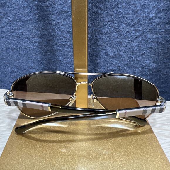 Burberry BE3080 Silver / Brown Gradient 59 mm Womens Sunglasses - Picture 1 of 8